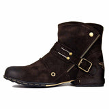 Brand New Fashion Genuine Leather Men Casual Ankle Boots