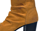 Wiipop Retro Wrinkle Men's Genuine Leather Chelsea Boots