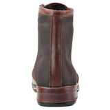 Men Genuine Cow Leather High Top Ankle Boots