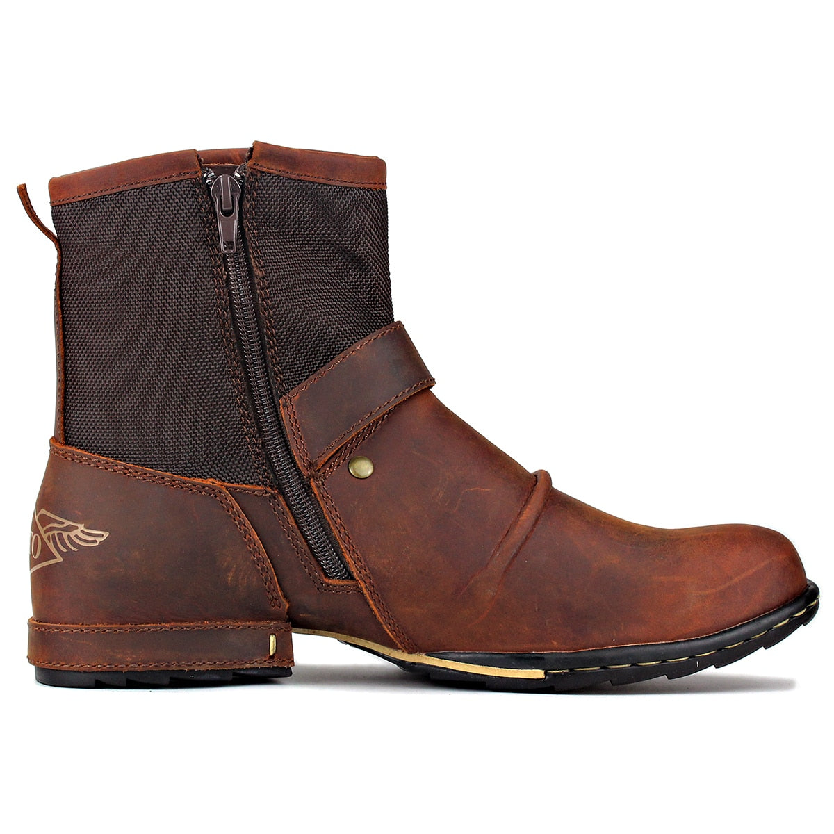 Genuine Leather Men's Western Boots
