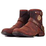 Genuine Leather Men's Western Boots
