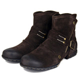 Brand New Fashion Genuine Leather Men Casual Ankle Boots