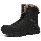 Plus size Winter Men  Russian Style Ankle Boots